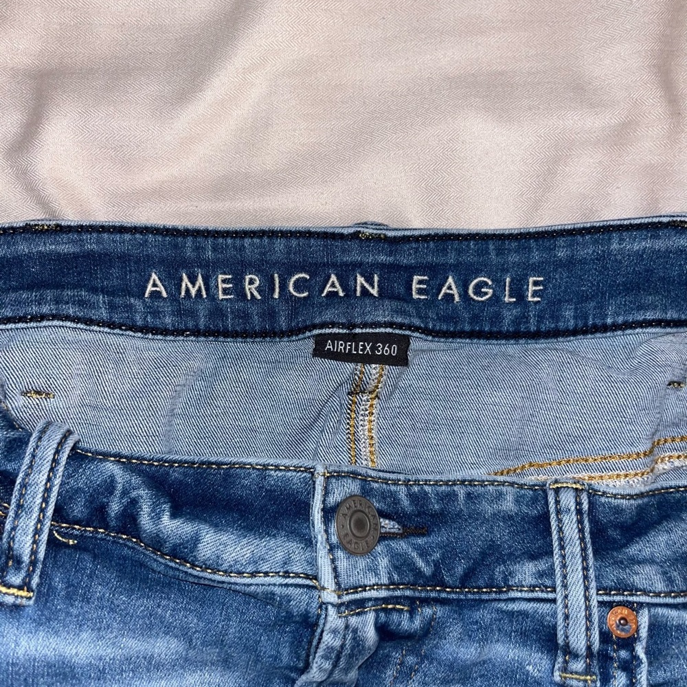 American Eagle Men Jeans Airflex 360 Slim fit size 38/32 - Picture 4 of 5